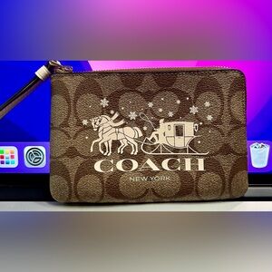 Coach wristlet